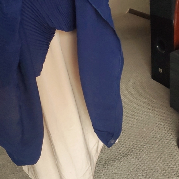 Motherhood Maternity Navy/Nude Dress (XL) - Picture 5 of 6